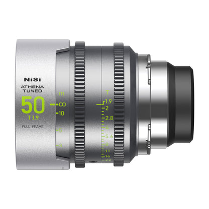 NISI ATHENA Tuned Prime T2.4/1.9 Full-Frame 5-Lens Kit With Case (PL Mount) - រួមបញ្ចូលអាករទាំងអស់