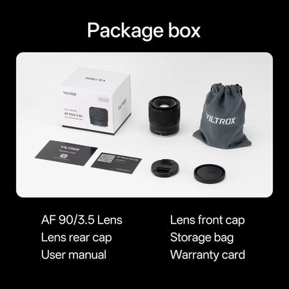 Viltrox AF 90mm F3.5 កែវ​លេន​ Full-Frame DL Mount សម្រាប់ DJI Inspire 3 និង DJI Ronin 4D