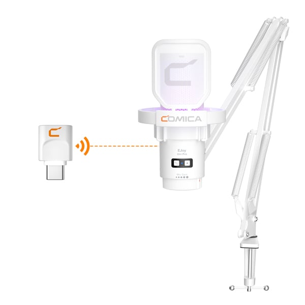 Micro Comica EJoy Uni Pro RGB ឥតខ្សែ និង USB Studio ម៉ាកសុទ្ធ |Kingcom