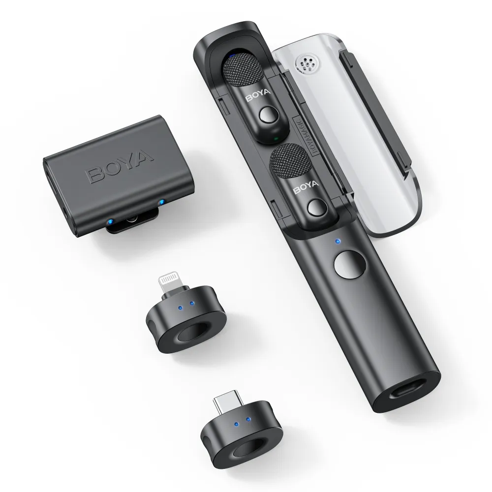BOYA MAGIC -03 Wireless Mini Recording Mic Integrating Genuine AI Technology |Kingcom
