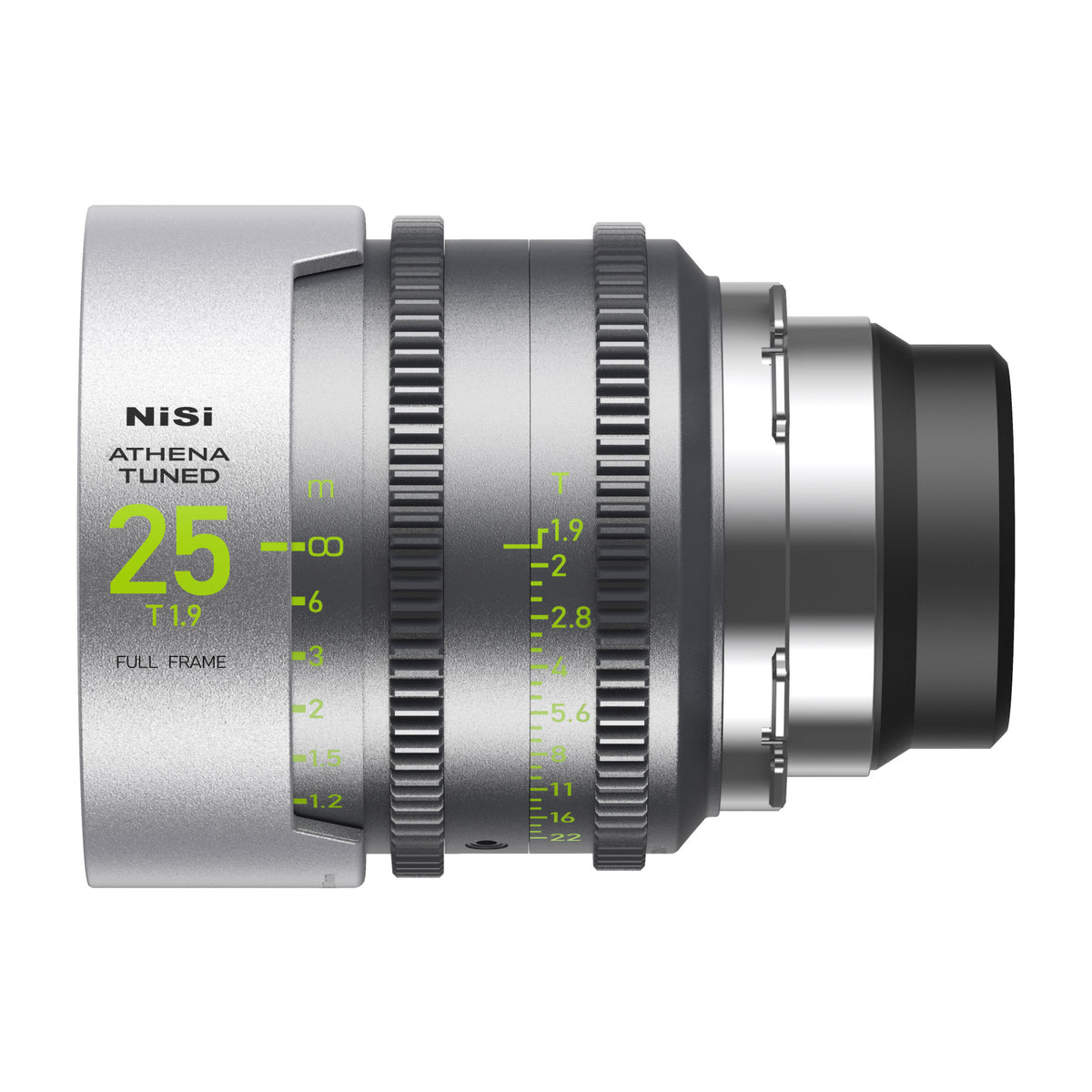 NISI ATHENA Tuned Prime T2.4/1.9 Full-Frame 5-Lens Kit With Case (PL Mount) - រួមបញ្ចូលអាករទាំងអស់
