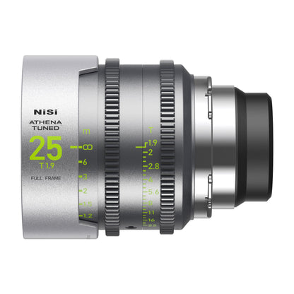 NISI ATHENA Tuned Prime T2.4/1.9 Full-Frame 5-Lens Kit With Case (PL Mount) - រួមបញ្ចូលអាករទាំងអស់