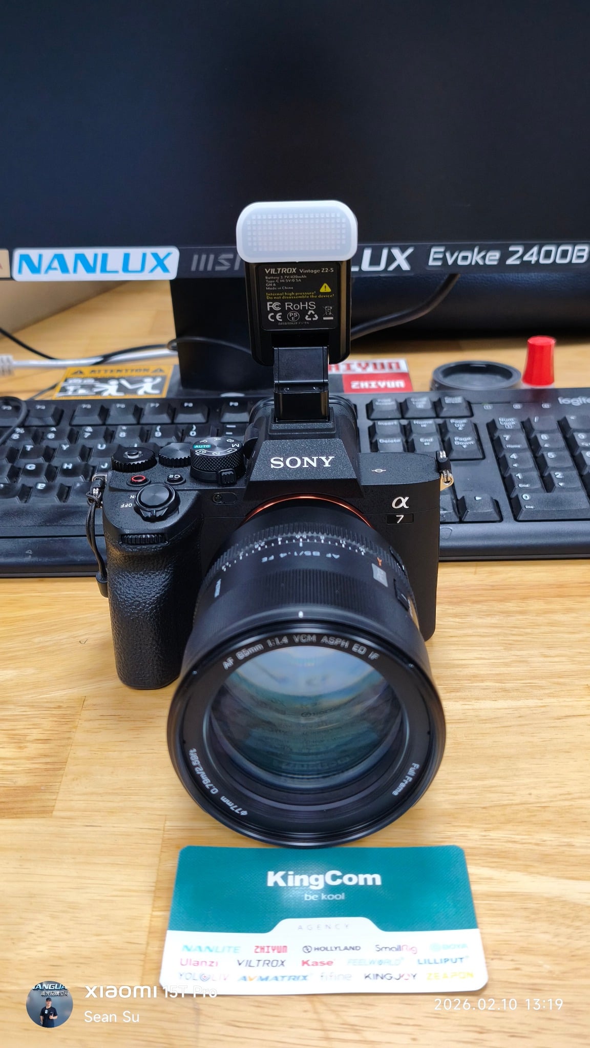 Viltrox Vintage Z2 Auto TTL Flash for Sony/Canon/Fuji/Nikon |Kingcom