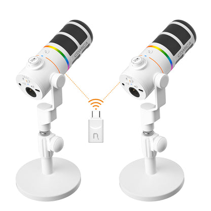 មីក្រូហ្វូនឥតខ្សែ Comica EJoy D10 PRO RGB Cardioid Dynamic
