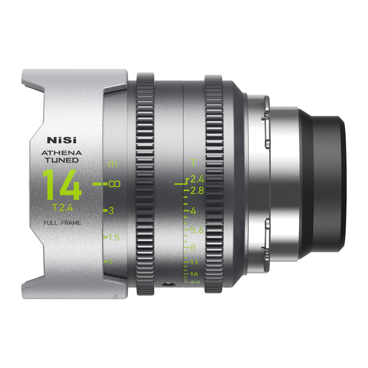 NISI ATHENA Tuned Prime T2.4/1.9 Full-Frame 5-Lens Kit With Case (PL Mount) - រួមបញ្ចូលអាករទាំងអស់