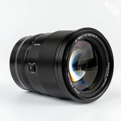Viltrox AF 75mm F1.2 Pro Lens For Sony E-Mount APS-C |Kingcom