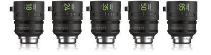 NISI AUREUS PRIME T1.4 Cinema ឈុតកញ្ចក់ 5-Lens (ARRI PL) - រួមបញ្ចូលអាករពេញលេញ