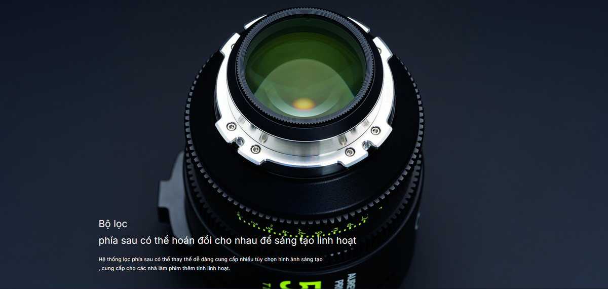 NISI AUREUS PRIME T1.4 Cinema ឈុតកញ្ចក់ 5-Lens (ARRI PL) - រួមបញ្ចូលអាករពេញលេញ