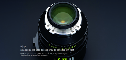 NISI AUREUS PRIME T1.4 Cinema ឈុតកញ្ចក់ 5-Lens (ARRI PL) - រួមបញ្ចូលអាករពេញលេញ