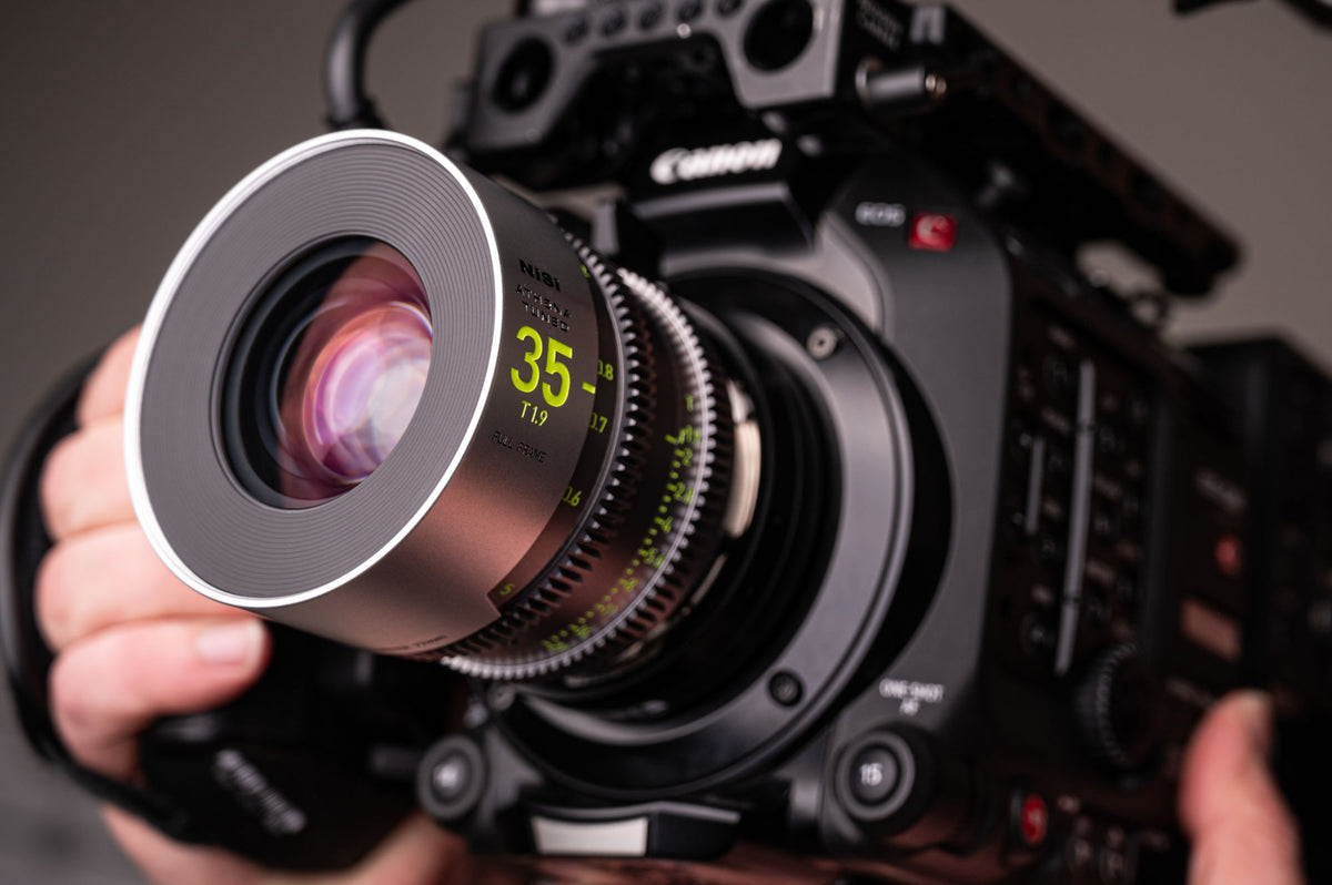 NISI ATHENA Tuned Prime T2.4/1.9 Full-Frame 5-Lens Kit With Case (PL Mount) - រួមបញ្ចូលអាករទាំងអស់
