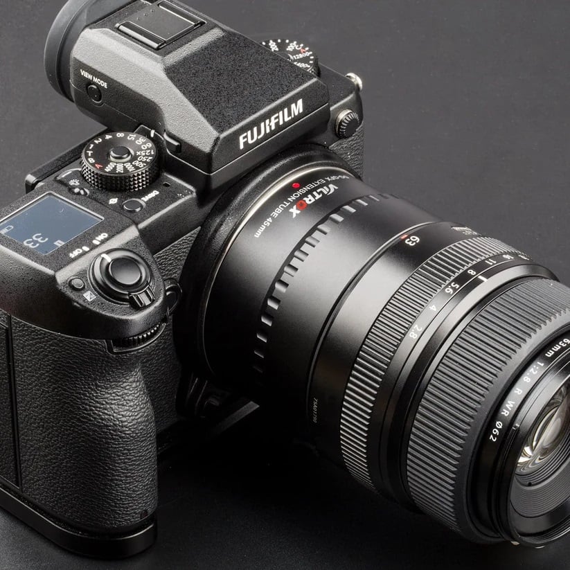 Macro Mount Viltrox DG-GFX 45mm Extension Tube សម្រាប់ Fujifilm GFX |Kingcom