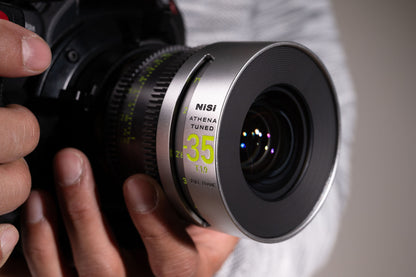 NISI ATHENA Tuned Prime T2.4/1.9 Full-Frame 5-Lens Kit With Case (PL Mount) - រួមបញ្ចូលអាករទាំងអស់