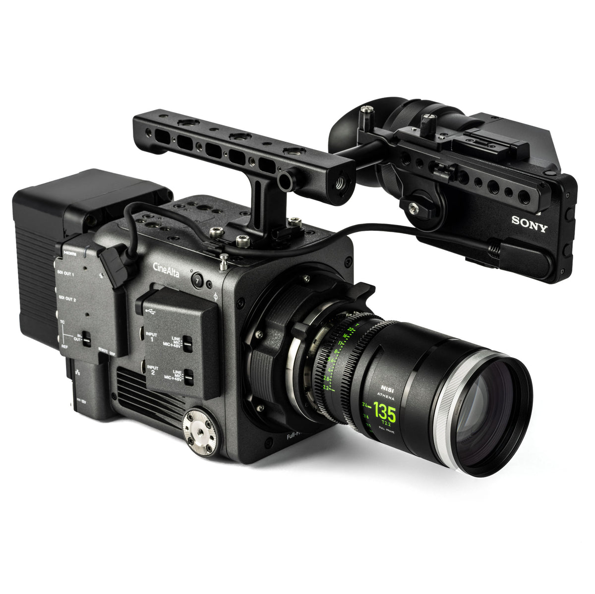NISI ATHENA Prime T2.4/1.9 Full-Frame 8-Lens MASTER Kit (FULL VAT)