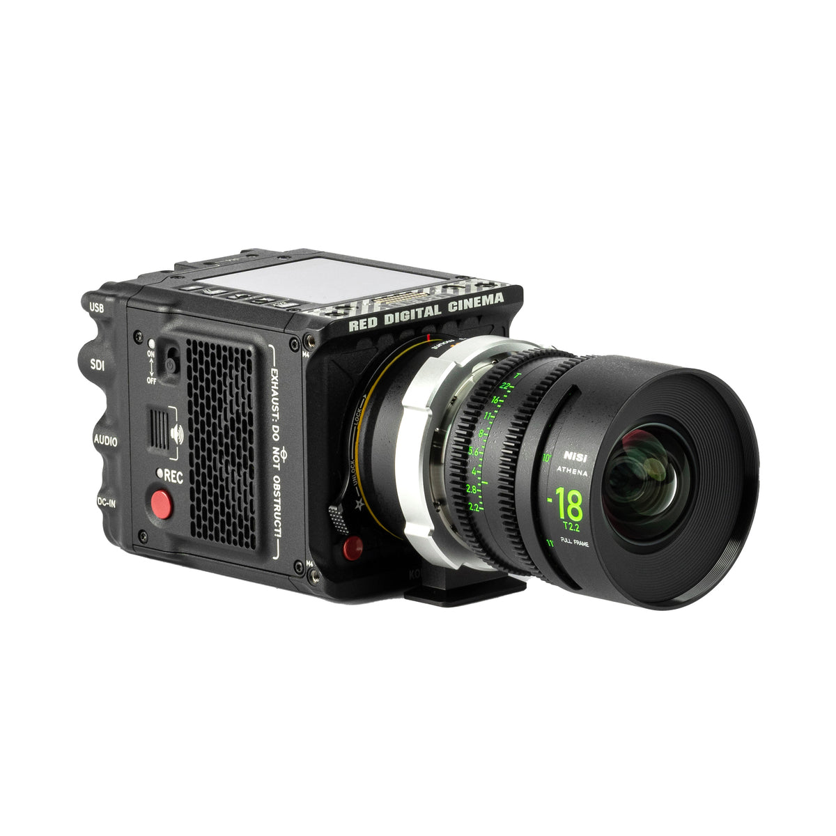 NISI ATHENA Prime T2.4/1.9 Full-Frame 8-Lens MASTER Kit (FULL VAT)