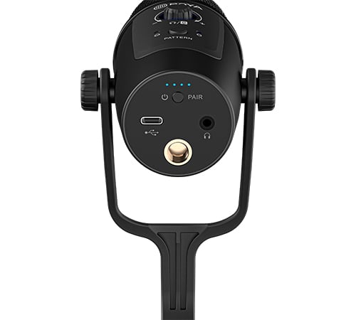 BOYA BY-PM500W - ម៉ៃក្រូហ្វូនថតសំឡេងឥតខ្សែសម្រាប់ទូរសព្ទ Android (Type-C) និងកុំព្យូទ័រយួរដៃ (រន្ធ USB)