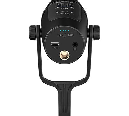 BOYA BY-PM500W - ម៉ៃក្រូហ្វូនថតសំឡេងឥតខ្សែសម្រាប់ទូរសព្ទ Android (Type-C) និងកុំព្យូទ័រយួរដៃ (រន្ធ USB)