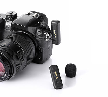 Boya BY-WM3T2-M1 Wireless Microphone for Camera 3.5mm connector