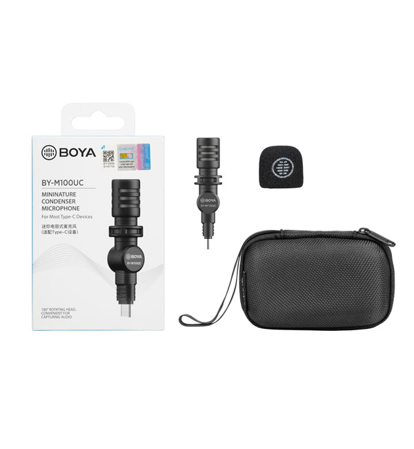 BOYA BY-M100UC Recording mic for Type-C phones