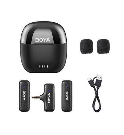 Boya BY-WM3T-M2 សម្រាប់កាមេរ៉ា កុំព្យូទ័រ ស្មាតហ្វូន