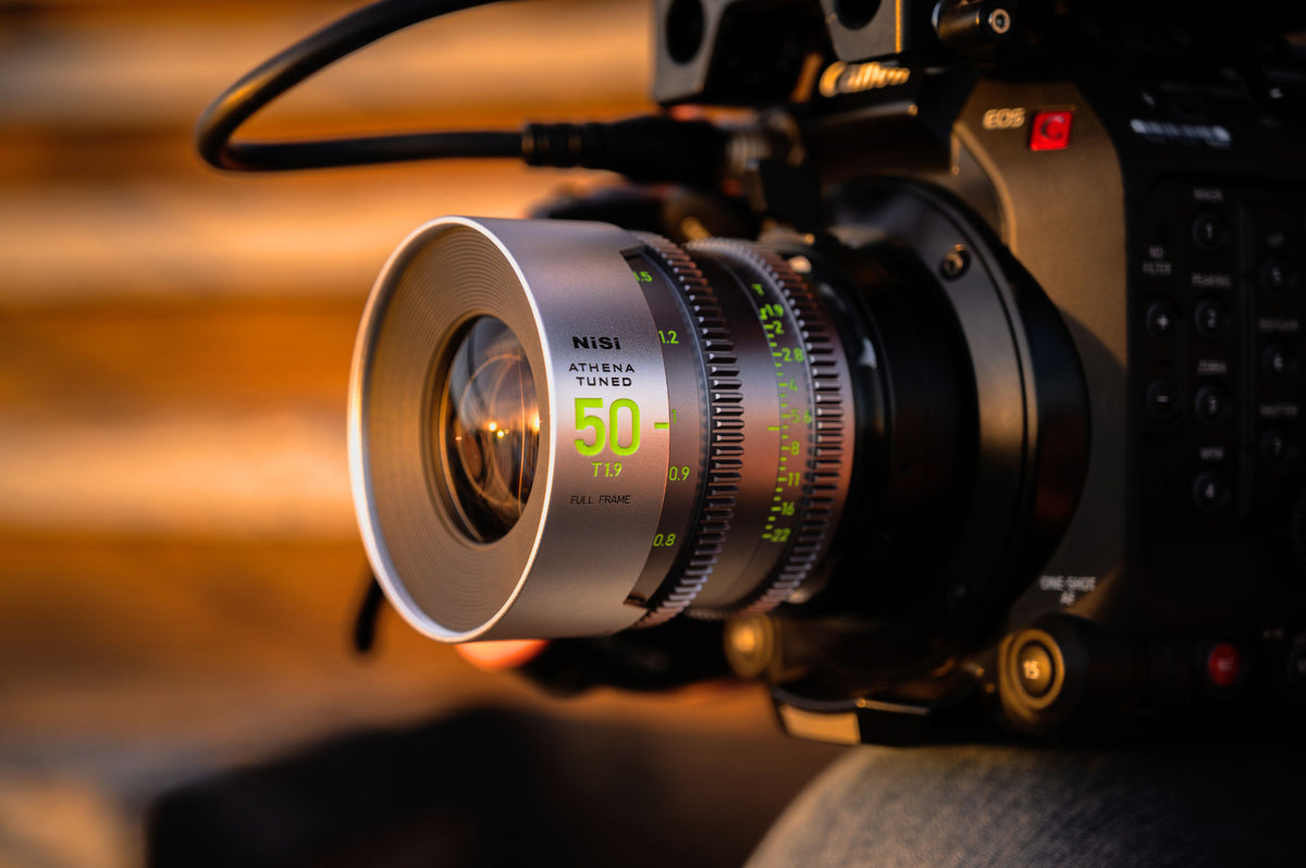 NISI ATHENA Tuned Prime T2.4/1.9 Full-Frame 5-Lens Kit With Case (PL Mount) - រួមបញ្ចូលអាករទាំងអស់