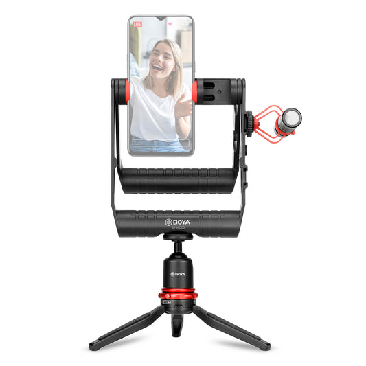 BOYA BY-VG380 - Combo of video recording accessories for phones