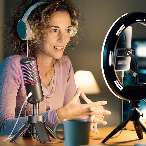 Micro USB Comica EJoy Uni S RGB Noise Canceling AI CalMix™ |Kingcom