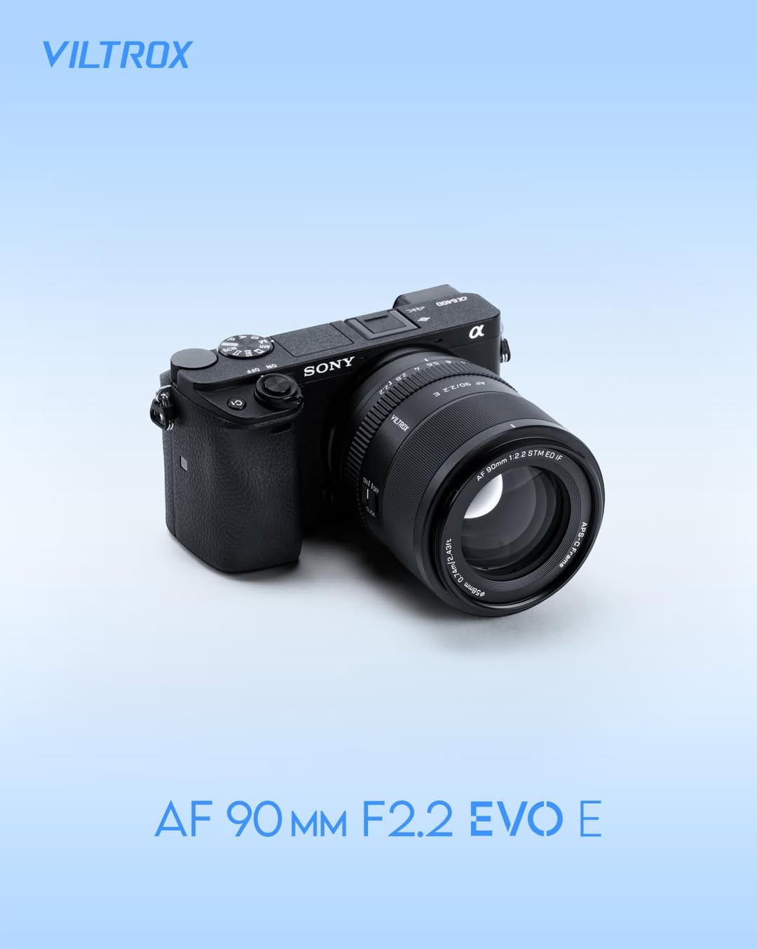 Viltrox AF 90mm F2.2 EVO Lens For Genuine E/Z/XF Mount APS-C Cameras |Kingcom