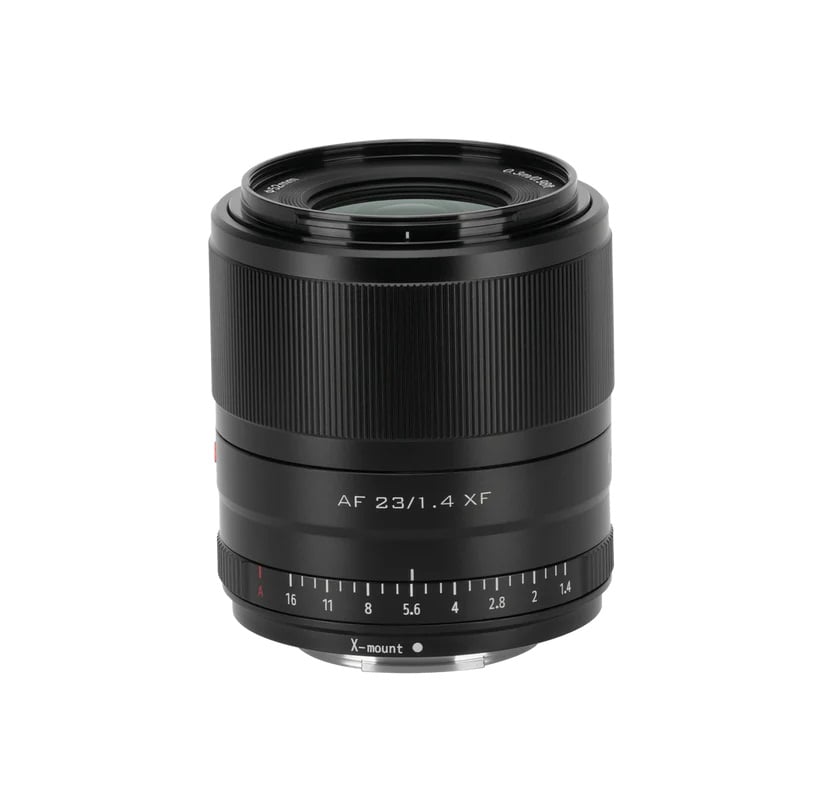 Viltrox AF 33mm F1.4 XF versatile standard lens for Fujifilm cameras.