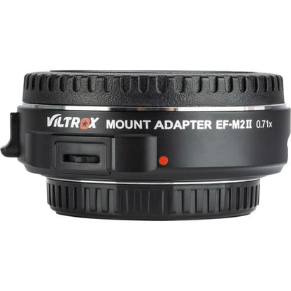 VILTROX EF-M2 II Electronic Auto Focus 0.71x Lens Mount Adapter