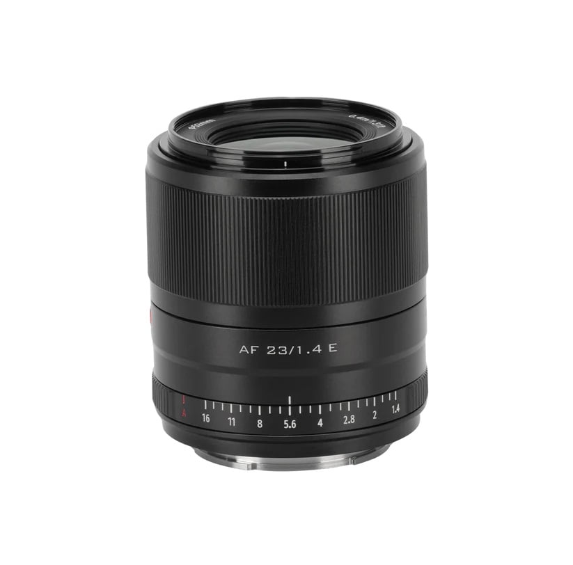 Viltrox AF 23mm F1.4 E wide angle lens for Sony A6000 A6400 ZV-E10.