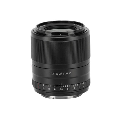 Viltrox AF 23mm F1.4 E wide angle lens for Sony A6000 A6400 ZV-E10.