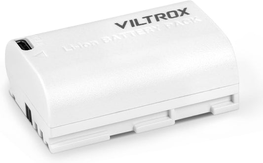 Viltrox TLP-E6 battery integrates Type-C charging port for Canon cameras