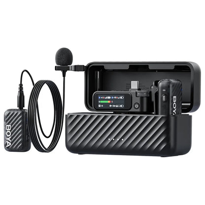 Boya Boyamic 2 wireless microphone integrates powerful AI noise cancellation.
