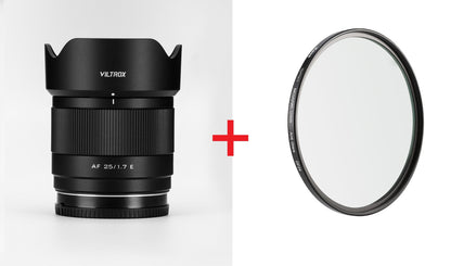 Viltrox AF 25mm F1.7 Air Lens សម្រាប់ Sony E / Fujifilm X / Nikon Z | Kingcom