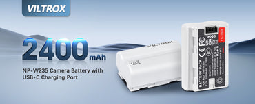 Viltrox TNP-W235 battery integrates Type-C charging port for Fujifilm cameras