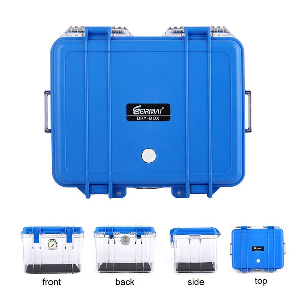 EIRMAI R20 22L Moistureproof Box with Humidity Meter & Dehumidifier for Genuine Cameras and Lenses |Kingcom