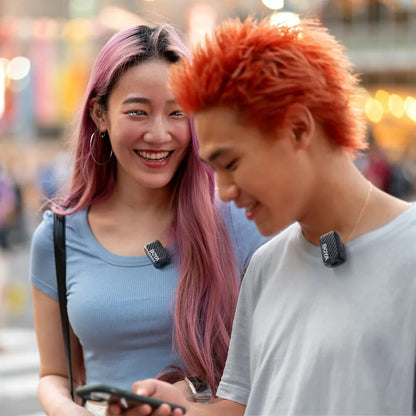 BOYA BOYAMIC 2 Wireless Microphone with Integrated AI Noise Canceling |Kingcom