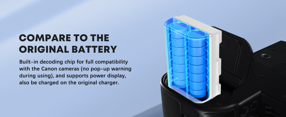 Viltrox TLP-E6 battery integrates Type-C charging port for Canon cameras