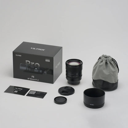 កែវឡេន Viltrox AF 85mm F1.4 Pro FE សម្រាប់ Sony E-Mount Full Frame | Kingcom