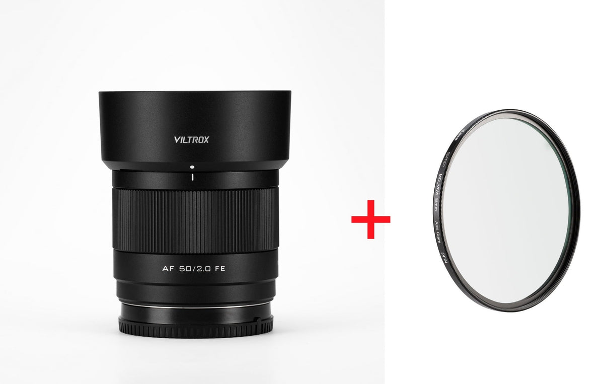 Viltrox AF 50mm F2.0 Air សម្រាប់កាមេរ៉ា Sony FE / Nikon Z Full Frame | Kingcom