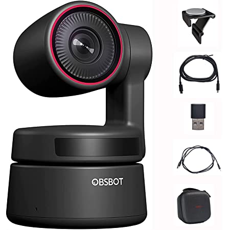 Webcam OBSBOT Tiny 4K AI - Powered PTZ for computers and laptops