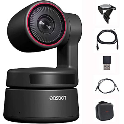 Webcam OBSBOT Tiny 4K AI - Powered PTZ for computers and laptops