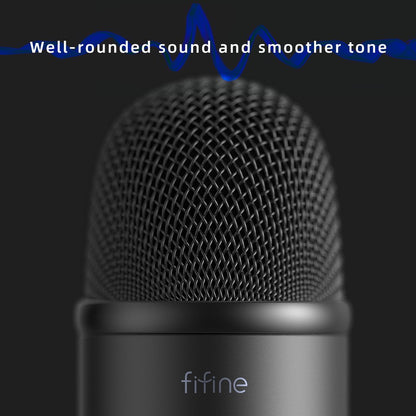 FIFINE K678 - USB-A Port Recording Condenser Microphone for PC/Laptop