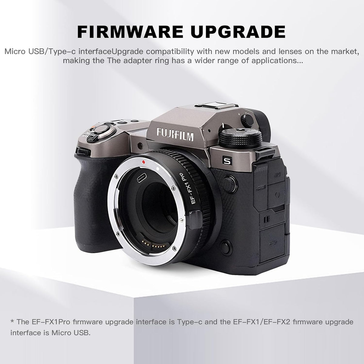 Viltrox EF-FX1 Pro Mount Adapter - Canon EF Lens Mount for Fujifilm X-Mount |KingCom