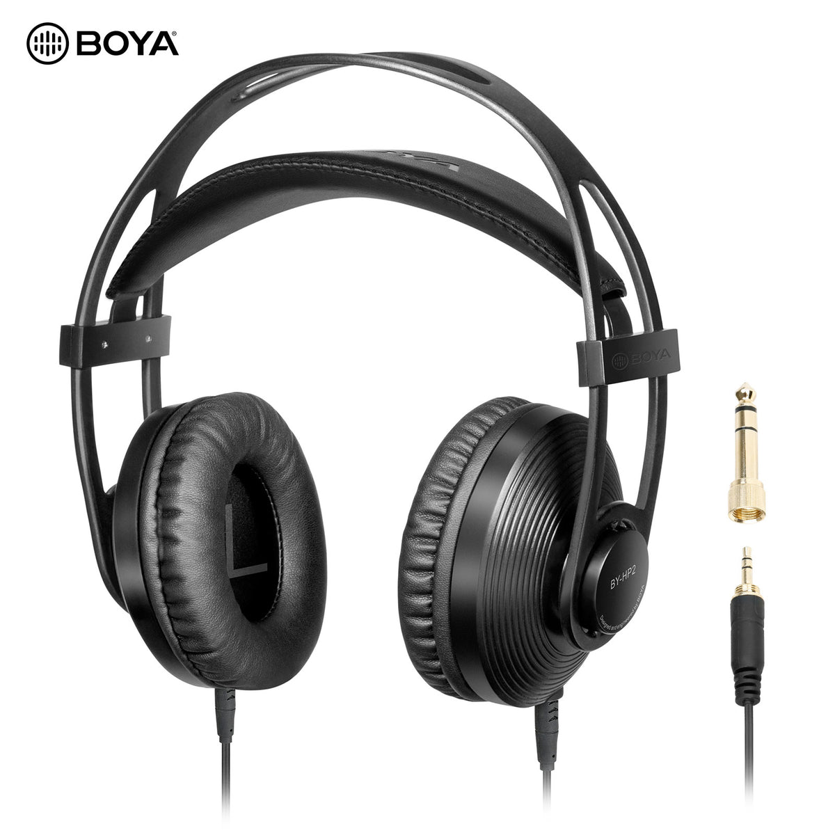 BOYA BY-HP2 – Professional surveillance headset for Phones / Laptops / Cameras
