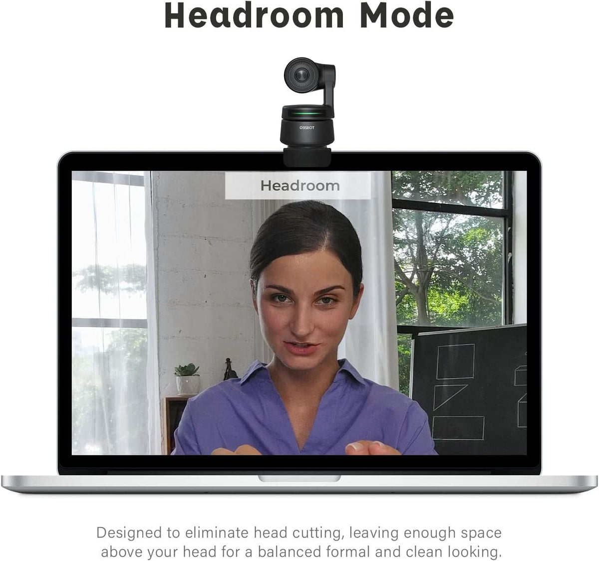Webcam OBSBOT Tiny 4K AI - Powered PTZ for computers and laptops