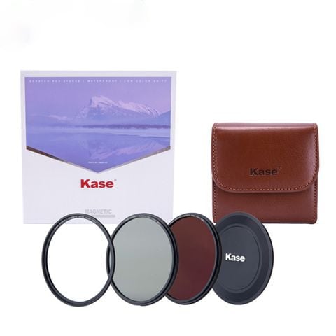 Kase Skyeye Magnetic Entry Level Kit (MCUV/CPL/ND64/កាបូបដាក់តម្រង/គម្របកញ្ចក់ខាងមុខ)