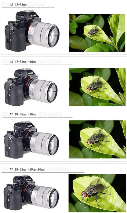Viltrox DG-NEX AF Extension Tube Macro Mount (10mm & 16mm) |Kingcom