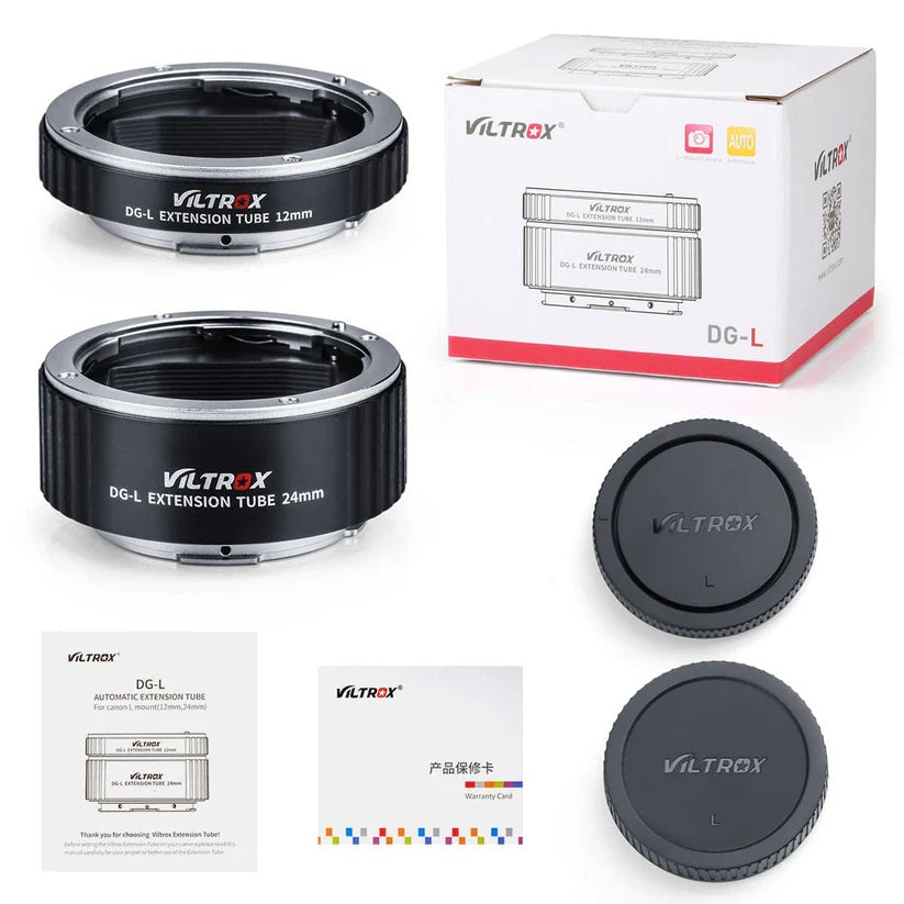 Macro Mount Viltrox DG-L AF Extension Tube (12mm & 24mm) សម្រាប់ L-Mount |Kingcom