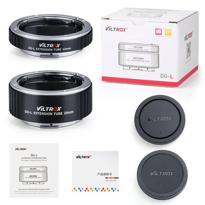 Macro Mount Viltrox DG-L AF Extension Tube (12mm & 24mm) សម្រាប់ L-Mount |Kingcom